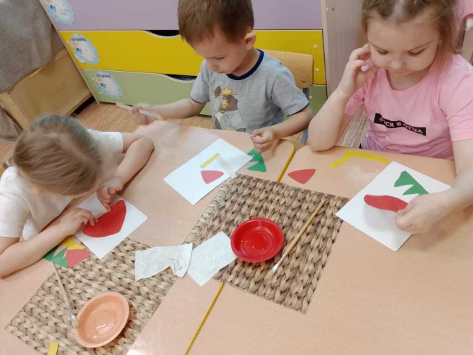 аппликация Мухомор аппликация Мухомор.